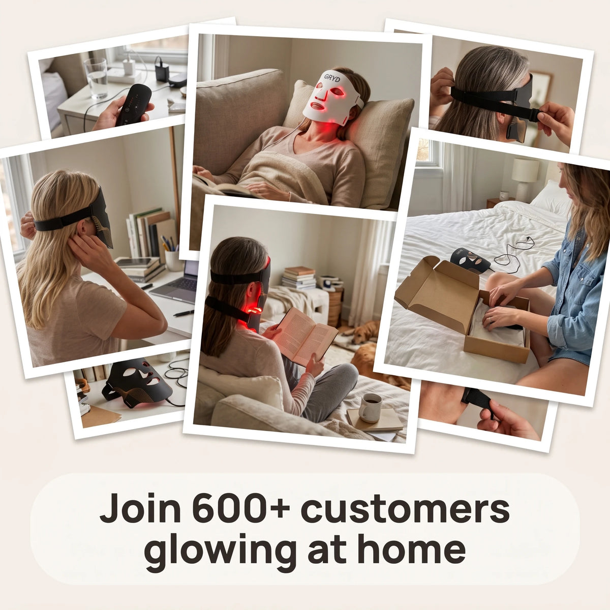 GRYD Radiance - LED Light Therapy Face Mask